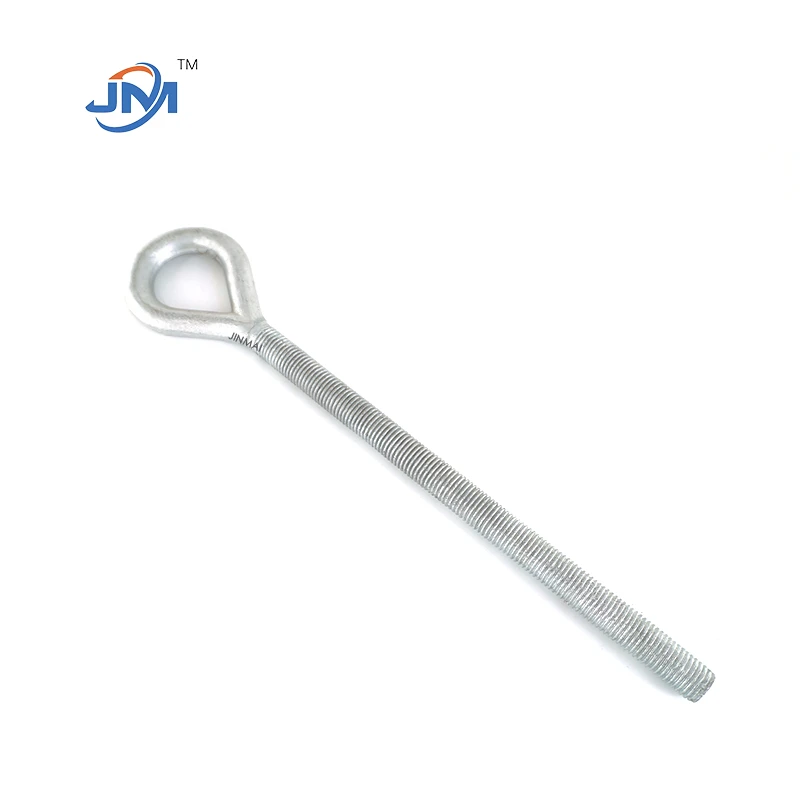 Bullone a occhiello ovale forgiato-zincato a caldo