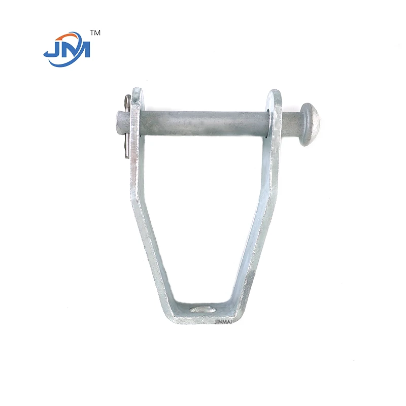 Secondary Clevis Bracket Hot DIP Galvanized Pole Line Hardware